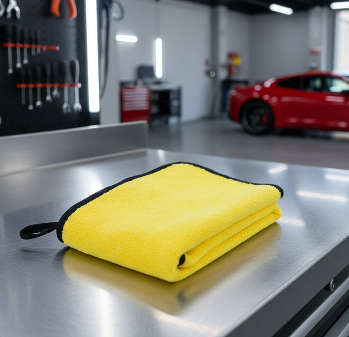 LOT DE MICROFIBRES ULTRA DOUCES – Nettoyage et séchage auto & maison MasCar