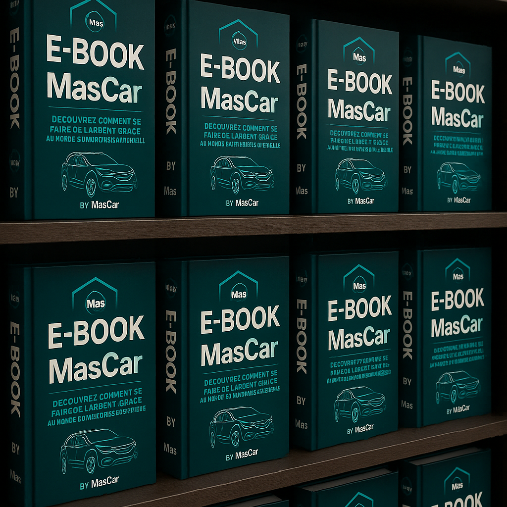 E-BOOK MASCAR – Le guide ultime pour lancer et développer ton entreprise de nettoyage automobile MasCar