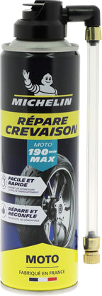 MICHELIN Répare-Crevaison 500ml, Tous pneus jusqu'à 245 mm, Voiture, SUV, Monospace, Utilitaires, Remorques, Caravanes