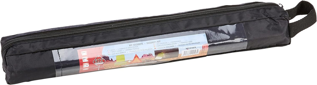 Htc - KIT 1 TRIANGLE SIGNALISATION + 1 VESTE SECURITE DS SAC NYLON