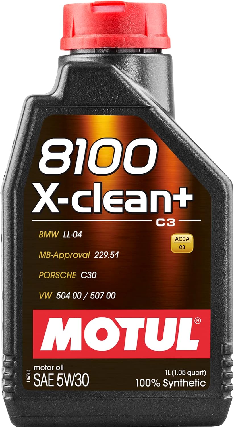 MOTUL Huile moteur 8100 5W-30 Huile ACEA C3 X-CLEAN+ 1 L