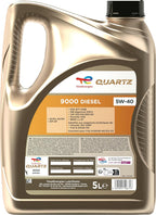 TotalEnergies Quartz 9000 Diesel 5W-40, Huile moteur, 5 litres