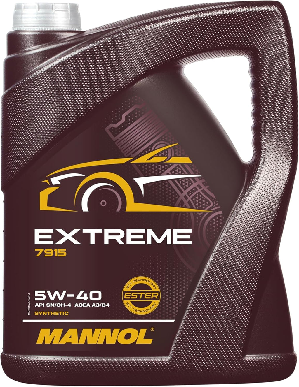 Mannol - 7915 Extreme Huile Moteur synthétique - 5W40 - ACEA A3/B4 - API SN/CH-4-5 l