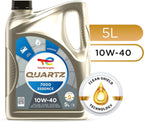 TotalEnergies Quartz 7000 essence 10W-40, Huile moteur, 5 litres