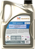 TotalEnergies Quartz 7000 essence 10W-40, Huile moteur, 5 litres