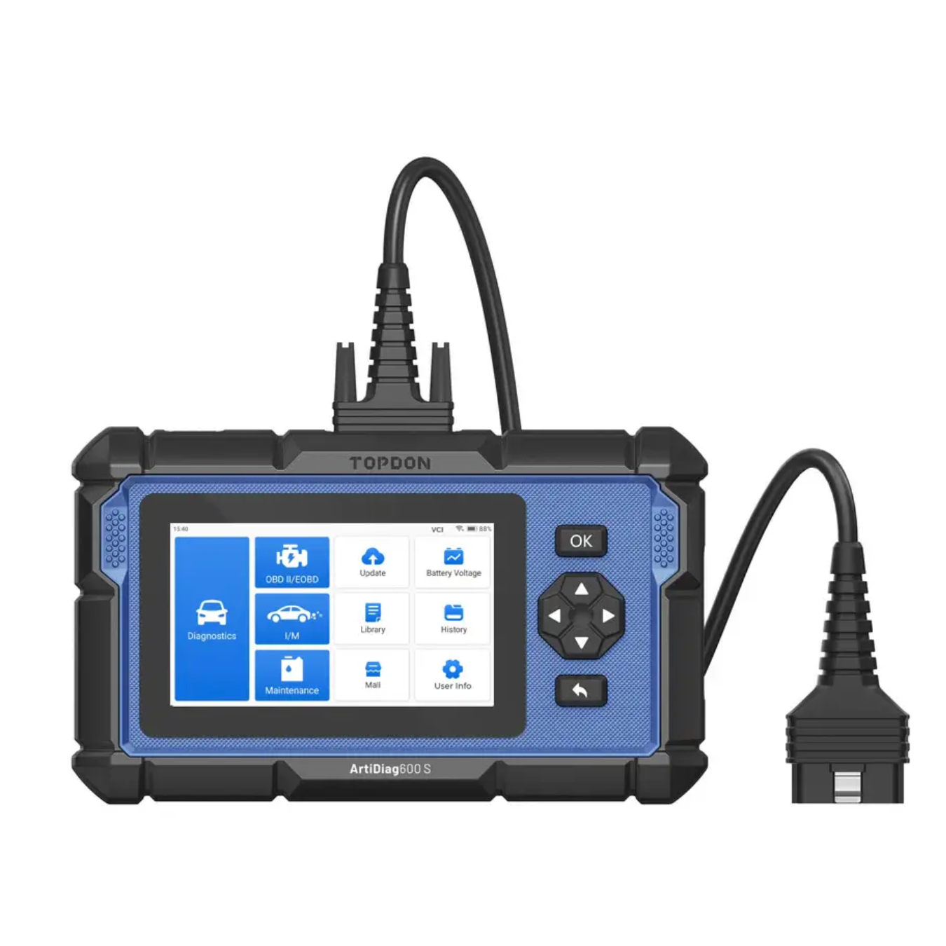 TOPDON ArtiDiag 600S – Valise Diagnostic OBD2 Avancée MasCar