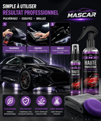 Spray Céramique Nano 3-en-1 – Brillance & Protection Hydrophobe MasCar