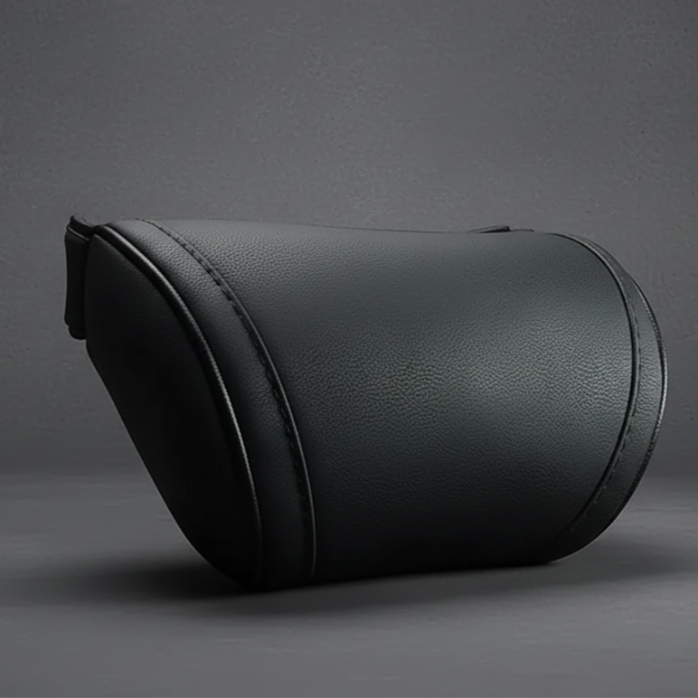 COUSSIN DE TÊTE EN CUIR MÉMOIRE DE FORME – Confort premium MasCar