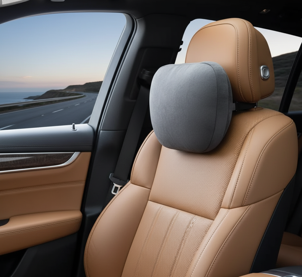 COUSSIN D’APPUI-TÊTE MÉMOIRE DE FORME – Confort haut de gamme pour MasCar