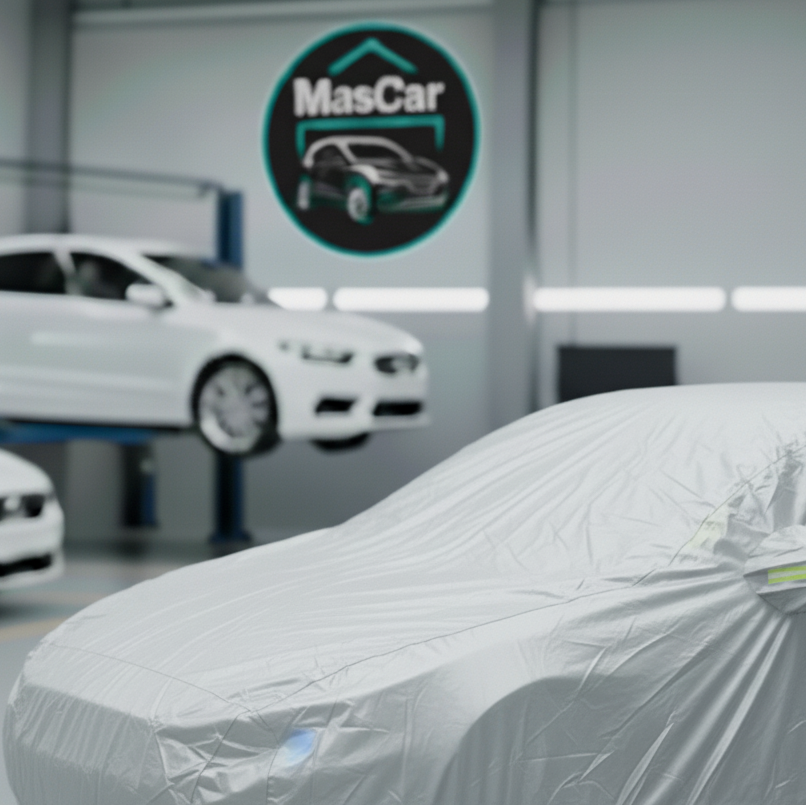 HOUSSE DE PROTECTION EXTÉRIEURE UNIVERSELLE – Couverture intégrale anti-neige, anti-soleil et anti-poussière pour voiture MasCar