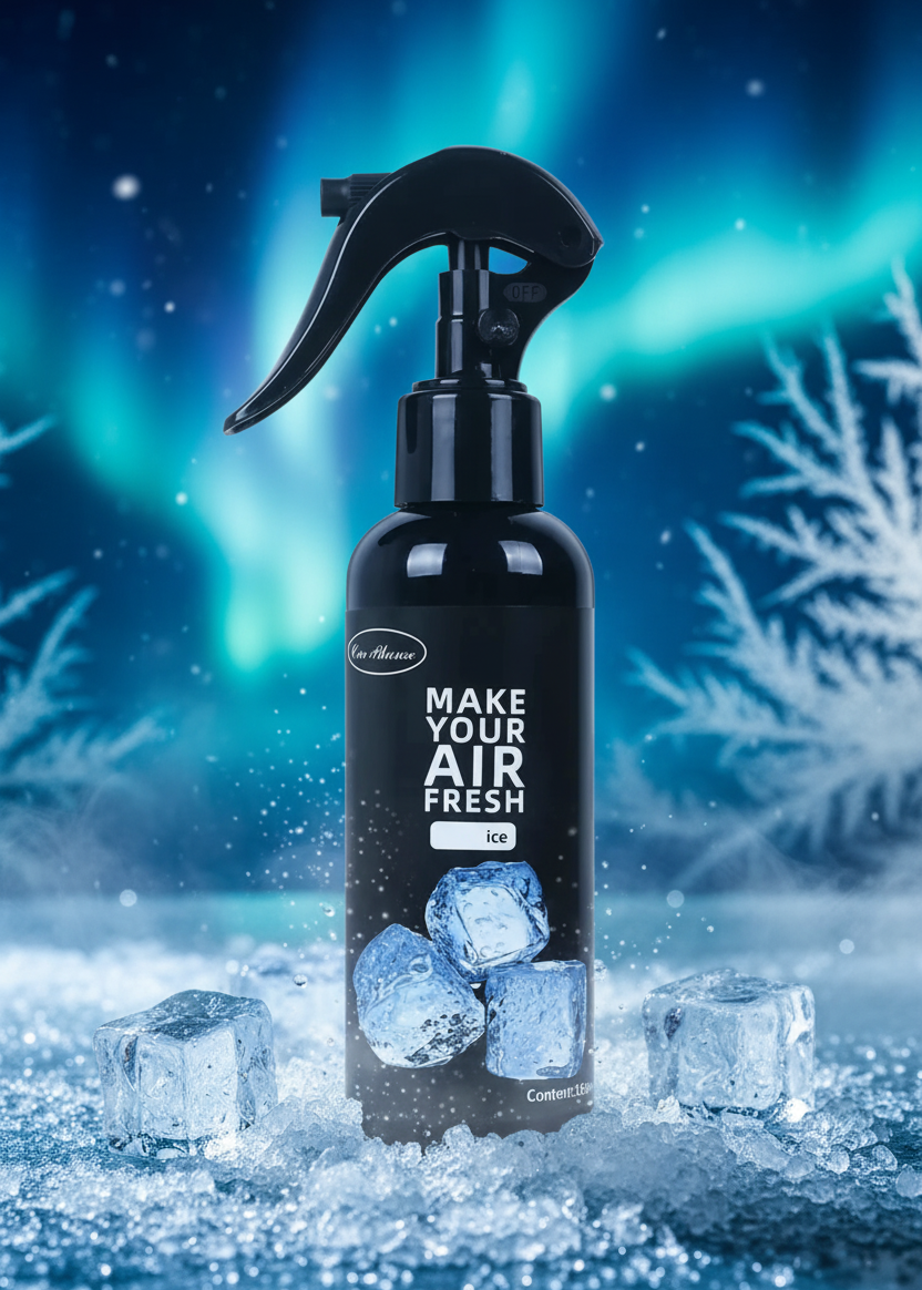 SPRAY PARFUMÉ 150ML POUR VOITURE ET MAISON – Fraîcheur longue durée MasCar