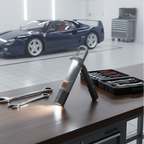 LAMPE TORCHE LED ULTRA PUISSANTE – Etanche, rechargeable et à faisceau réglable MasCar