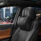 COUSSIN REPOSE NUQUE AUTO – Cuir respirant & mousse à mémoire de forme MasCar