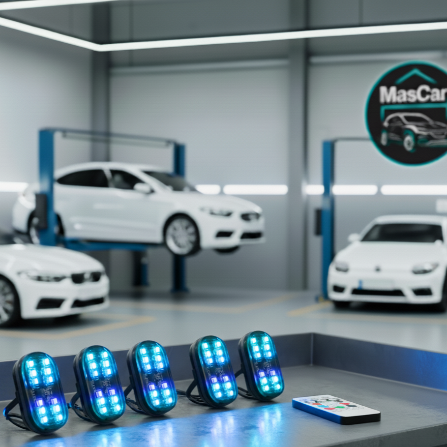 LED D’AMBIANCE AUTO – Avec télécommande MasCar