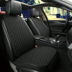 Universal Car Seat Cover Protector Linen Front Rear Back Flax Summer Cushion Pad Mat Sedan Suv Pick-up Car Interior Accessories MasCar