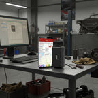 MiCODUS GPS Tracker Car Tracker ML500 Magnetic 5000mAh Temperature Voice Monitor GPS Locator Vibrate Drop Alert Lifetime APP MasCar