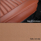 Universal Leather Car Seat Covers interior Automobiles Seats Cover Mats Auto Seat-Cover Cushion Protector Chair Pads Accessories MasCar