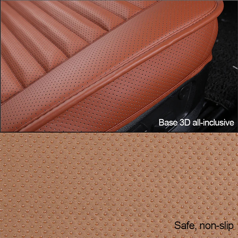 Universal Leather Car Seat Covers interior Automobiles Seats Cover Mats Auto Seat-Cover Cushion Protector Chair Pads Accessories MasCar