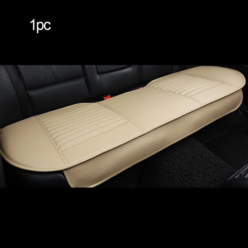 Universal Leather Car Seat Covers interior Automobiles Seats Cover Mats Auto Seat-Cover Cushion Protector Chair Pads Accessories MasCar