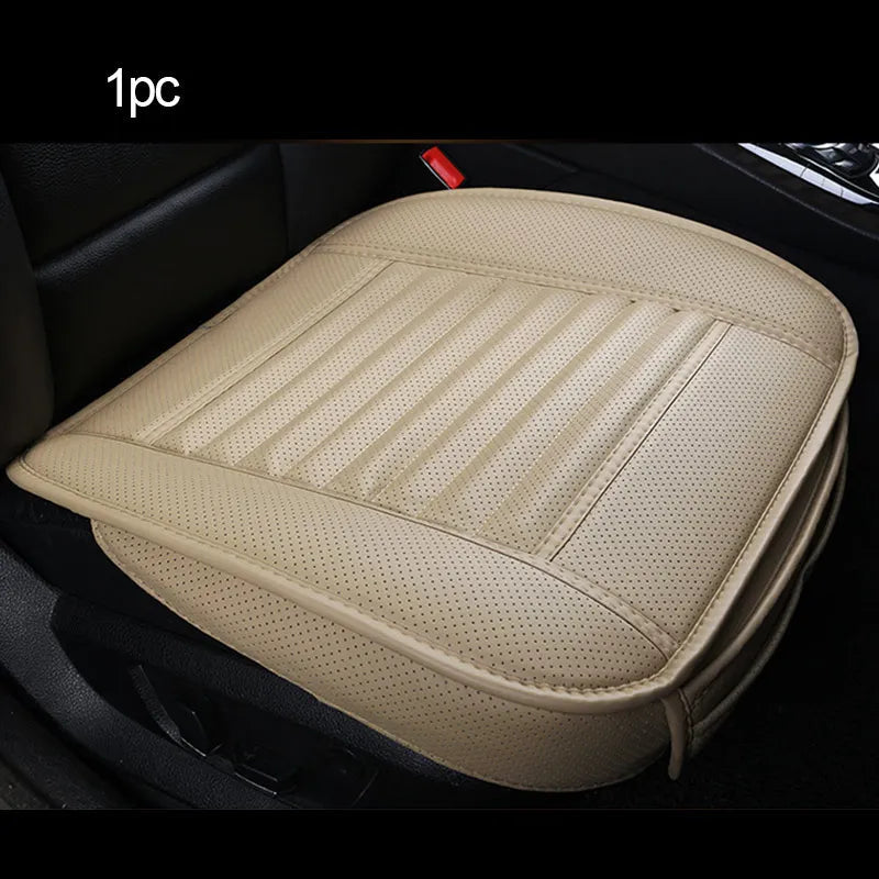 Universal Leather Car Seat Covers interior Automobiles Seats Cover Mats Auto Seat-Cover Cushion Protector Chair Pads Accessories MasCar
