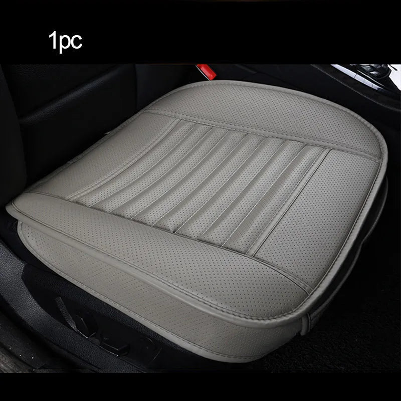Universal Leather Car Seat Covers interior Automobiles Seats Cover Mats Auto Seat-Cover Cushion Protector Chair Pads Accessories MasCar