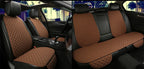 Universal Car Seat Cover Protector Linen Front Rear Back Flax Summer Cushion Pad Mat Sedan Suv Pick-up Car Interior Accessories MasCar