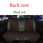 Universal Car Seat Cover Protector Linen Front Rear Back Flax Summer Cushion Pad Mat Sedan Suv Pick-up Car Interior Accessories MasCar