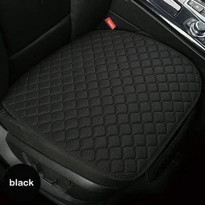 Universal Car Seat Cover Protector Linen Front Rear Back Flax Summer Cushion Pad Mat Sedan Suv Pick-up Car Interior Accessories MasCar