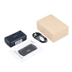 MiCODUS GPS Tracker Car Tracker ML500 Magnetic 5000mAh Temperature Voice Monitor GPS Locator Vibrate Drop Alert Lifetime APP MasCar