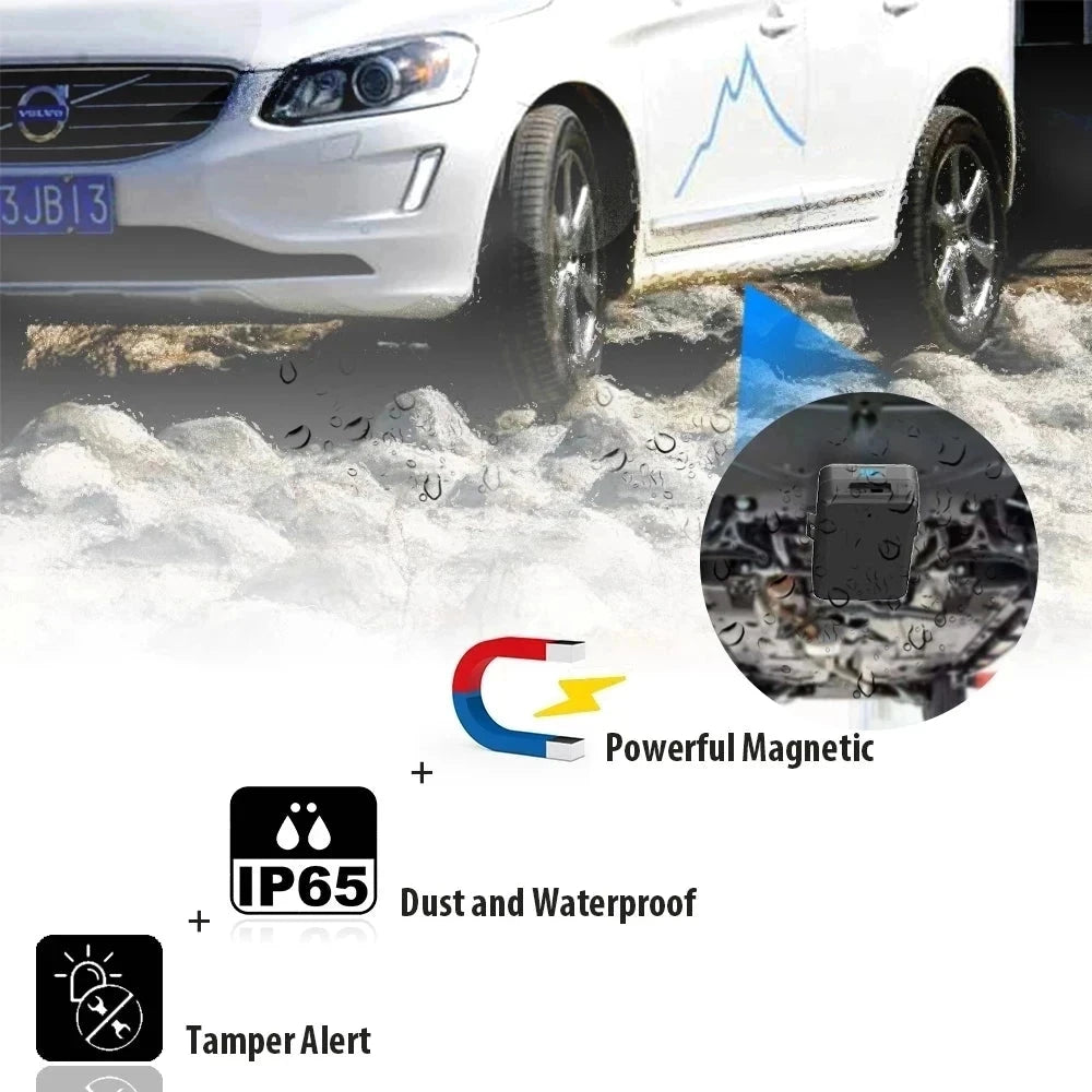 4G Car GPS Tracker   TKSTAR  TK915 GPS Locator 10000mAh Magnet Waterproof IP65 GPS Car Tracker Tamper Alert LIFETIME FREE APP MasCar