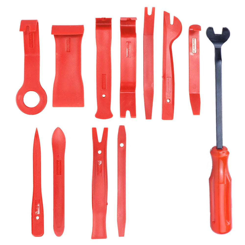 5/11/12PCS Car Audio Maintenance Repair Panel Remover Tool Car Clips Puller Panel Tools For Auto Trim Puller Set MasCar