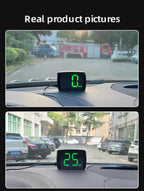 Y03 Digital GPS Speedometer Universal GPS Head up Display HUD Big Font KMH Reminder Meter Car Electronic Displayer Plug and Play MasCar
