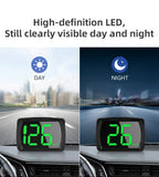 Y03 Digital GPS Speedometer Universal GPS Head up Display HUD Big Font KMH Reminder Meter Car Electronic Displayer Plug and Play MasCar
