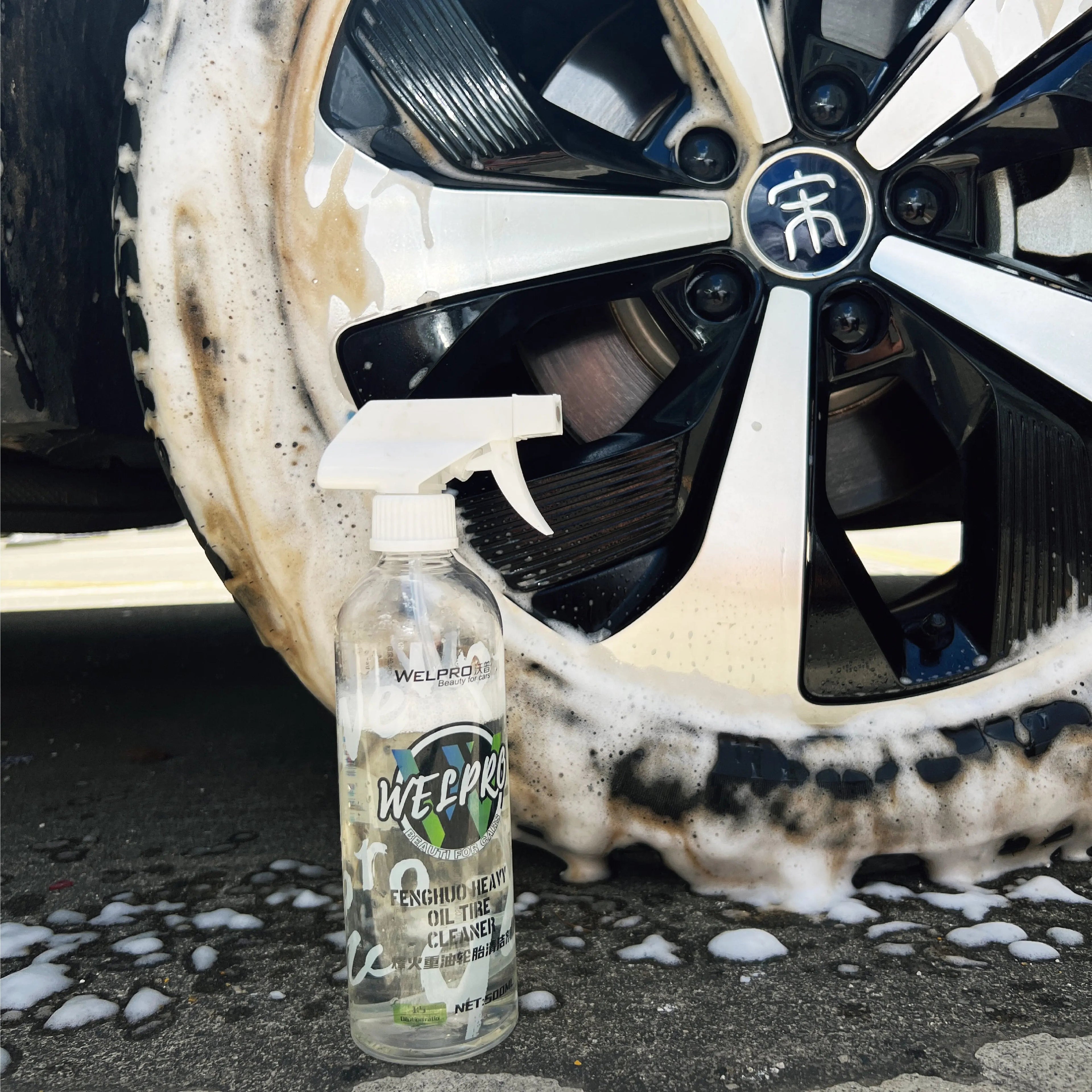Wheel tire cleaning agent car wash cleaner foam Iron Particles Powder Cleaning Super Rust Dust Remover Spray Auto Rim Cleaner MasCar