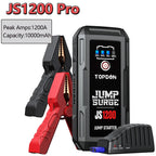 Topdon Jump Starter JS3000/JS2000Pro/JS1200pro 3000A/2500A/1500A/1200A Power Bank 12V Car Starting Device  for Booster MasCar