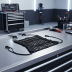 1pc universal elastic polyester car truck seat mesh storage net bag with hook between seats organizer holder pocket MasCar