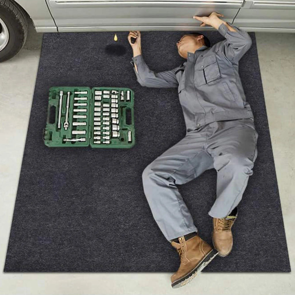 Car Maintenance Mat Oil Felt Proof Protective Waterproof Garage Mat Floor Tools Automotive Repair Creeper Pad Car Repairing MasCar