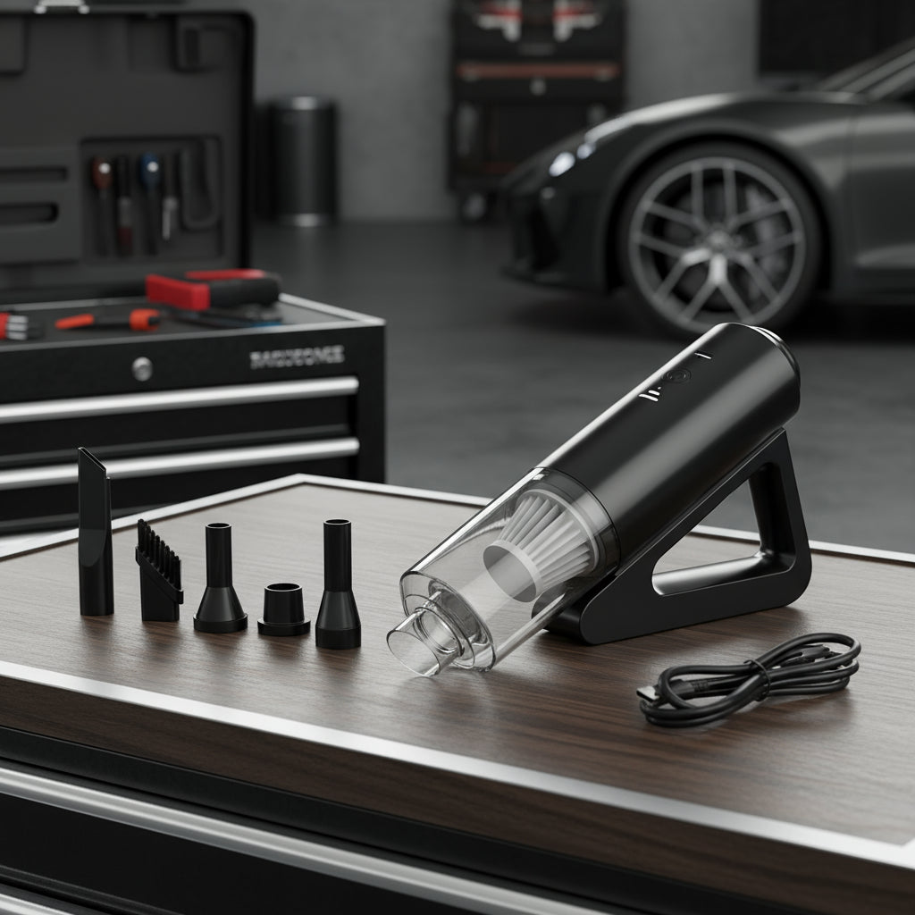 Xiaomi New Car Vacuum Cleaner Wholesale Portable Wireless Handheld Mini Blower 4-in-1 Car Vacuum Home & Car Use Accessories MasCar