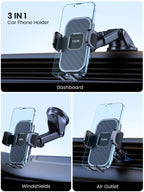 TOPK Car Phone Holder Gravity Stand for iPhone Xiaomi Samsung Car Mobile Support for Dashboard Windshield Air Vent Phone Mount MasCar