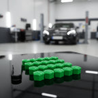 20 Pcs Car Wheel Nut Caps Protection Anti-Rust Auto Hub Car Tire Screw Caps Nut Bolt Covers Caps Exterior Decoration 17/19/21 mm MasCar