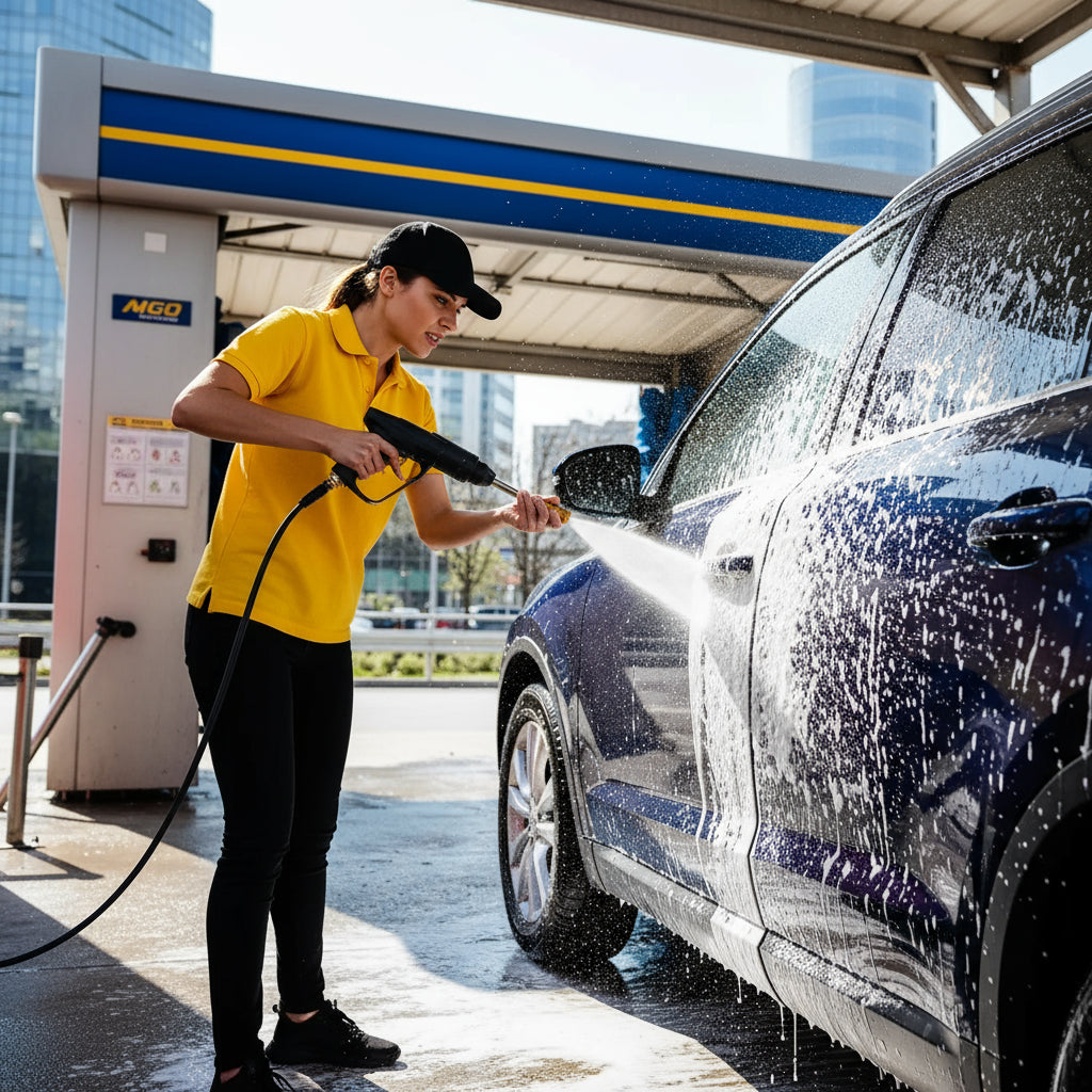 50Bar Cordless High Pressure lever Wash Spray Water Gun Car Wash Pressure Water washing Machine For Makita 24V Battery MasCar