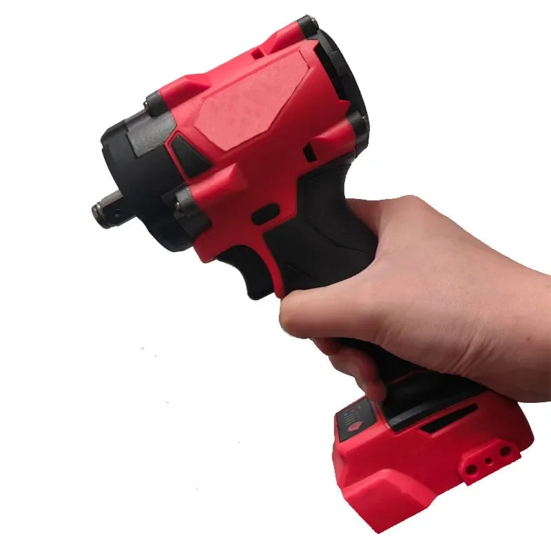 Brushless Impac Wrench 500N.m Electric Driver 1/2" Repair Cordless Screwdriver 4 Gears Power Tools for Milwaukee 18V Battery MasCar