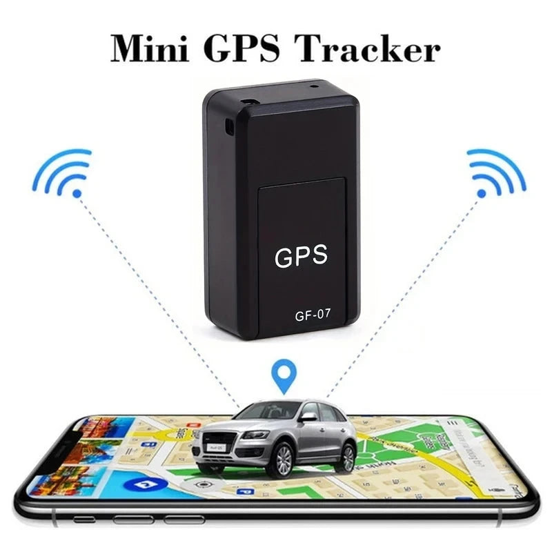 GF07 Mini GPS Tracker Vehicle Car GPS Locator Strong Magnetic GPS Tracking Device Anti-lost Portable Precise GPS Position APP MasCar