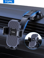 TOPK Car Phone Holder Gravity Stand for iPhone Xiaomi Samsung Car Mobile Support for Dashboard Windshield Air Vent Phone Mount MasCar