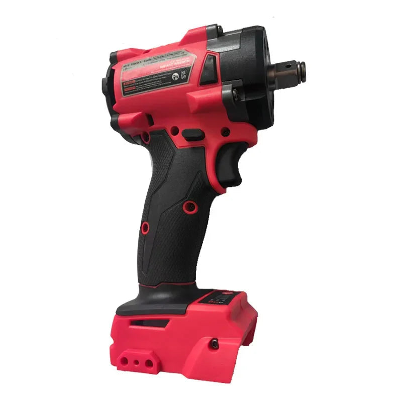 Brushless Impac Wrench 500N.m Electric Driver 1/2" Repair Cordless Screwdriver 4 Gears Power Tools for Milwaukee 18V Battery MasCar
