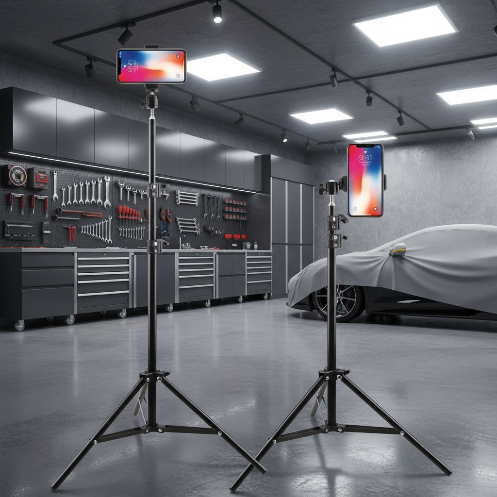 Mobile phone live support photo tripod multi-functional video recording selfie landing tripod MasCar