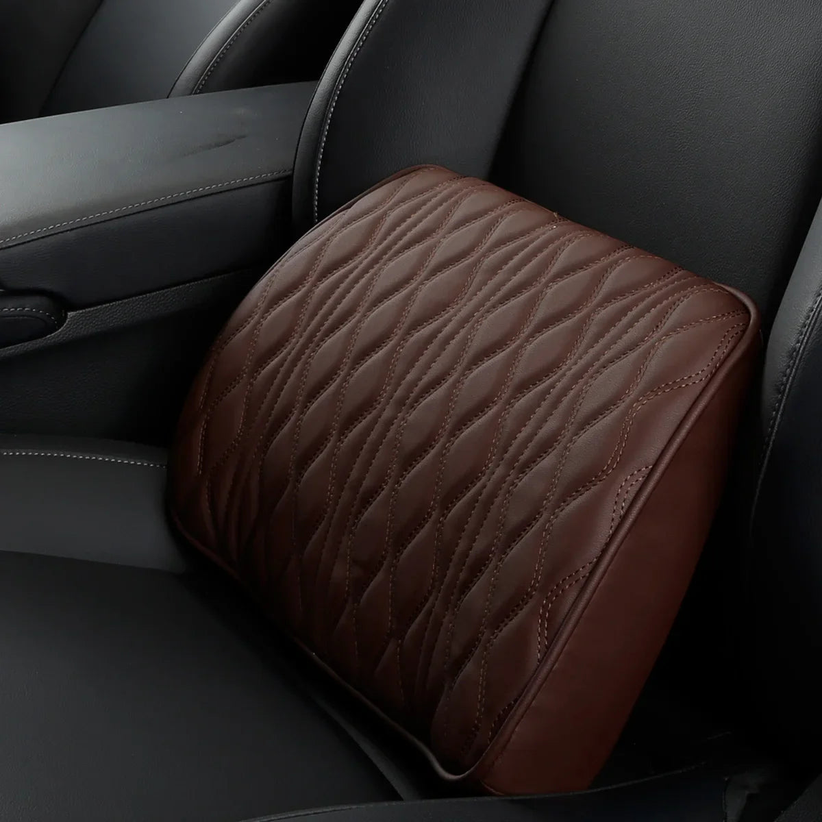 COUSSIN DE NUQUE & LOMBAIRE AUTO – Confort mémoire de forme et design cuir MasCar