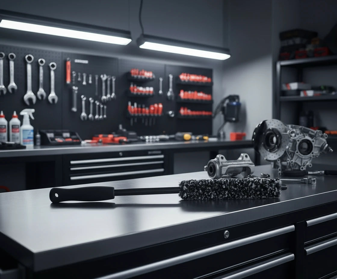 BROSSE MICROFIBRE POUR JANTES – Nettoyage facile et sans rayures MasCar