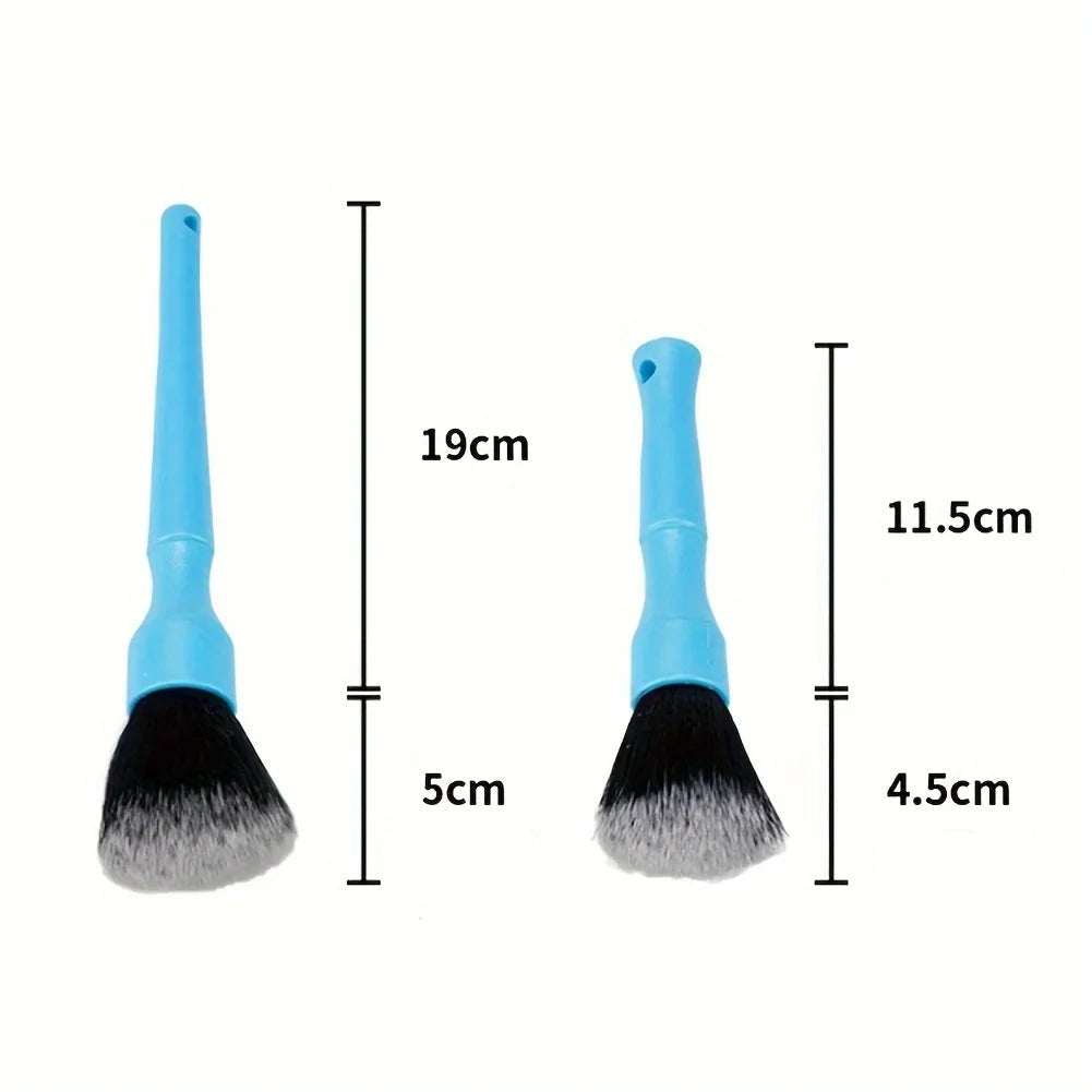 Car Ultra-Soft Detailing Brush Soft Auto Interior Detail Brush with Synthetic Bristles Duster Brush Auto Cleaning Accessories MasCar