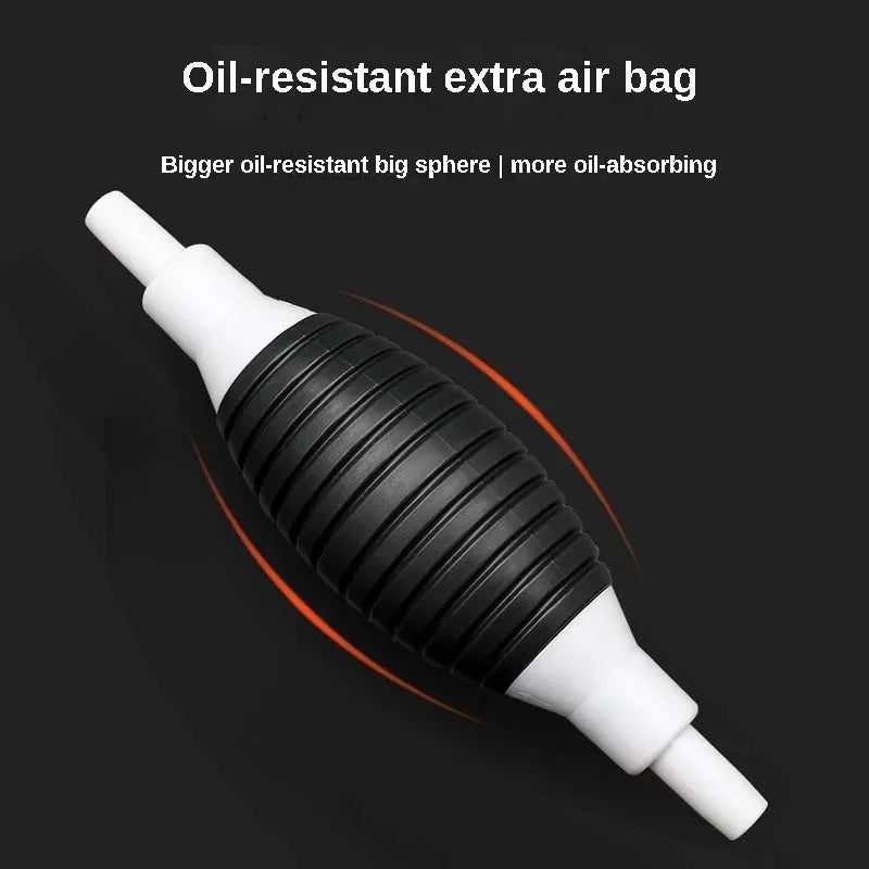 Car Sucker Oil Transfer Fuel Pump Multifunctional Manual Pump for Gasoline Gas Oil Fuel Petrol Diesel Fluid Water Fish Tank MasCar